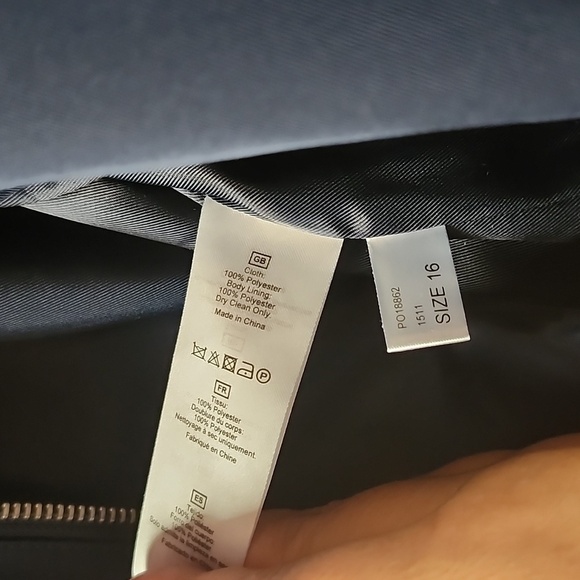 T.M. Lewin Black Trench Coat Asymmetrical Zip Belted Long Sleeve Very Rare S/O - Picture 12 of 12